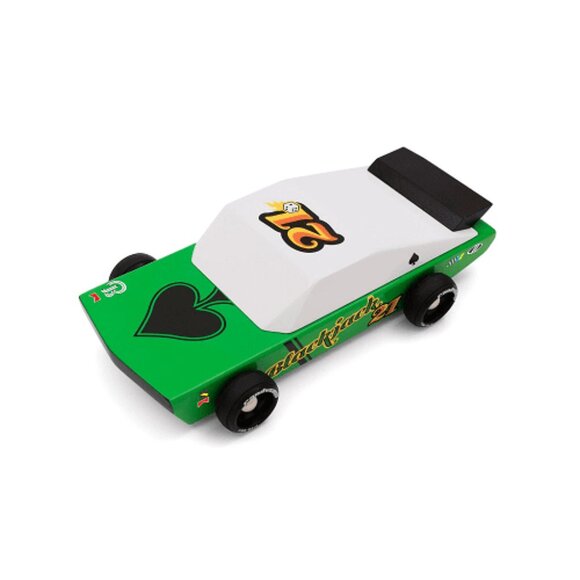 NWT Candylab Large Wood Car Blackjack 21 - Picture 3 of 3